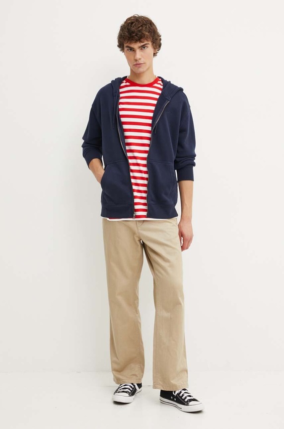 Tommy Jeans t-shirt bawełniany DM0DM20420 czerwony NC24