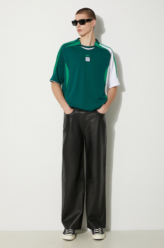 adidas Originals t-shirt adidas x NTS Radio Jersey 2 JI5151 green AW24