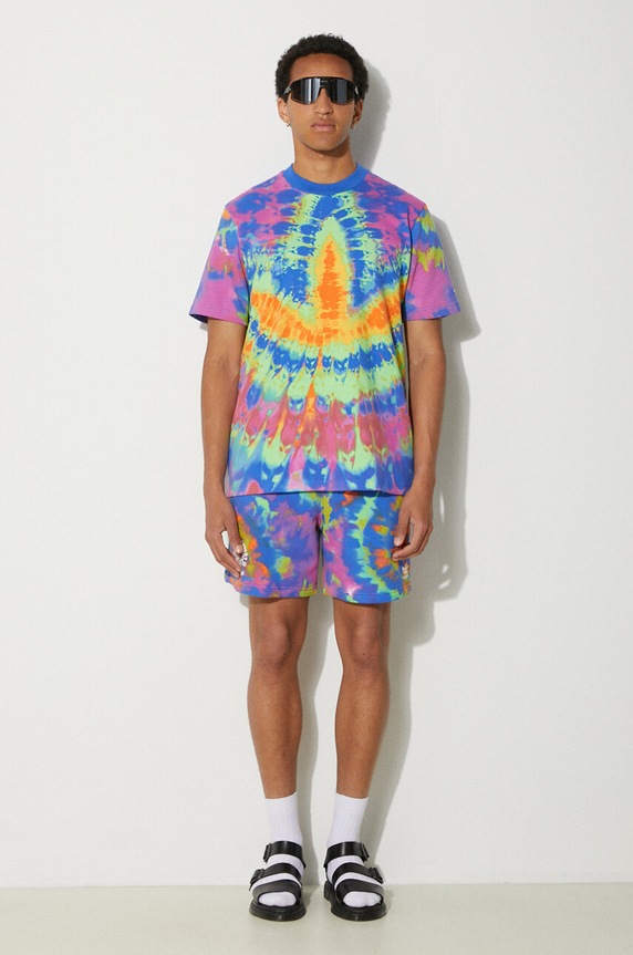 adidas Originals cotton t-shirt Tie-Dyed Tee IX6696 multicolor AW24