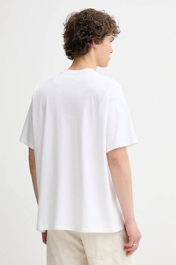Odzież Levi's t-shirt męski bawełniany 87373 biały