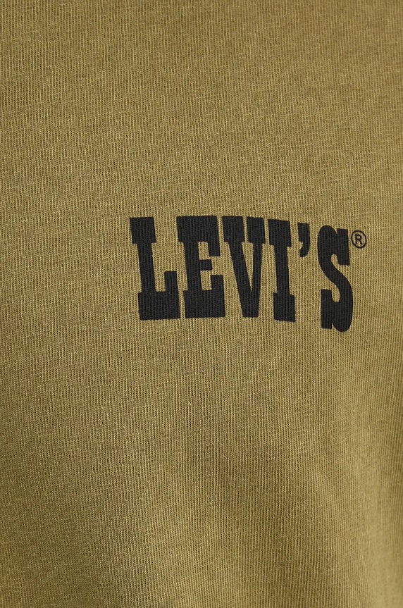 Levi's t-shirt męski bawełniany 87373 zielony