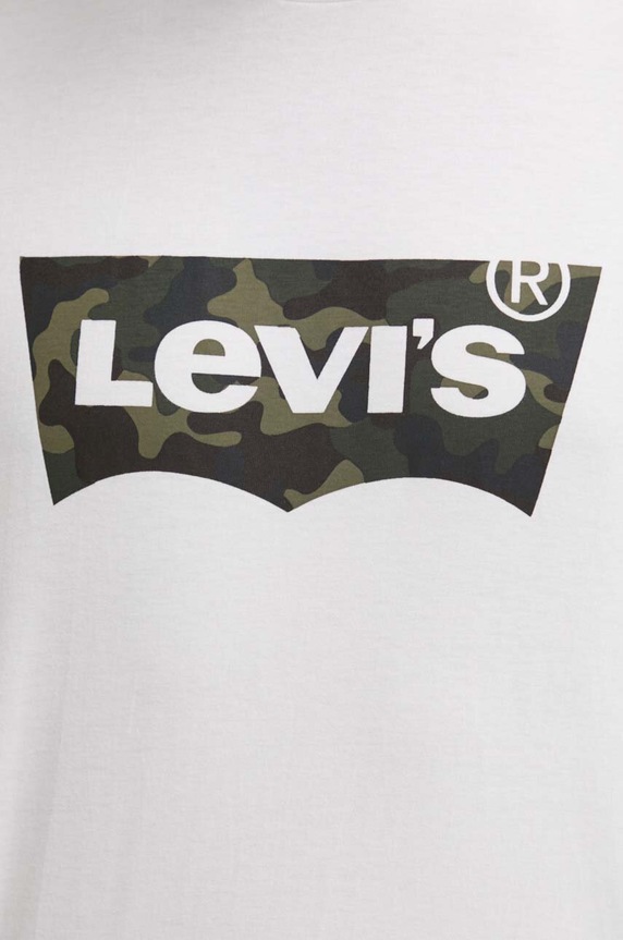 Levi's t-shirt bawełniany 22489 biały