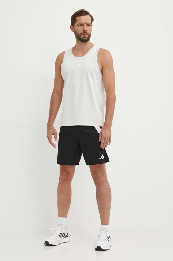 Majica kratkih rukava za trening adidas Performance Legends IN2564 siva AW24