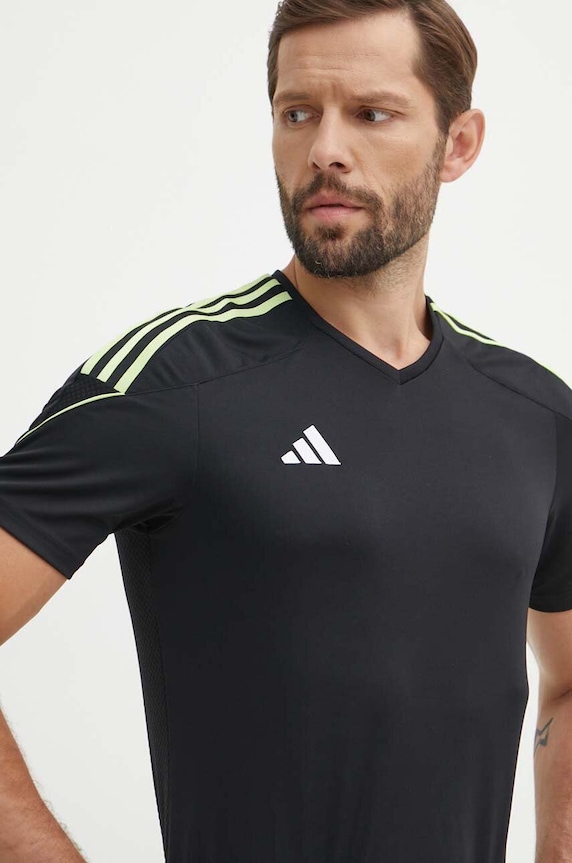 adidas Performance t-shirt treningowy Tiro 23 League pozostałe czarny IN8165