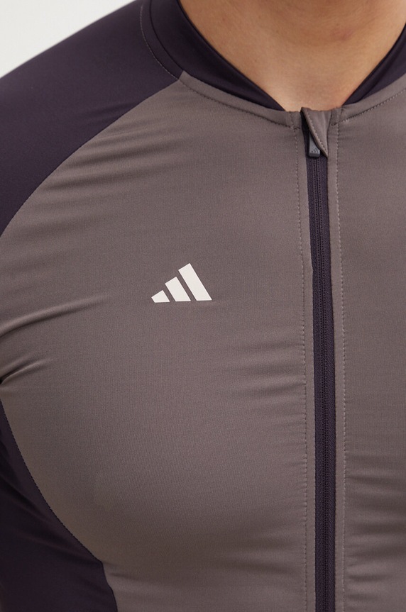 Cyklistické tričko adidas Performance Essentials IT3425 šedá