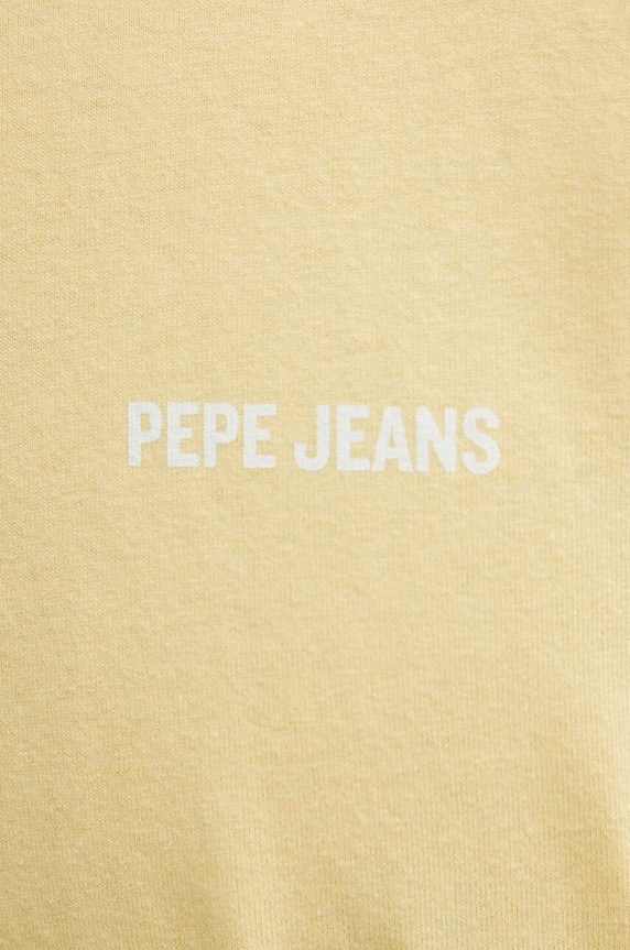 Pepe Jeans tricou din bumbac AARON PM509426 galben