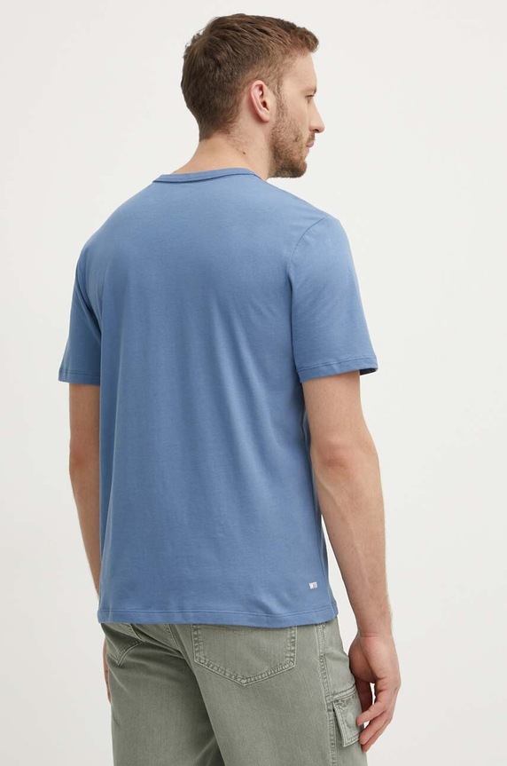 Oblečenie Bavlnené tričko Pepe Jeans ADUR PM509427 modrá