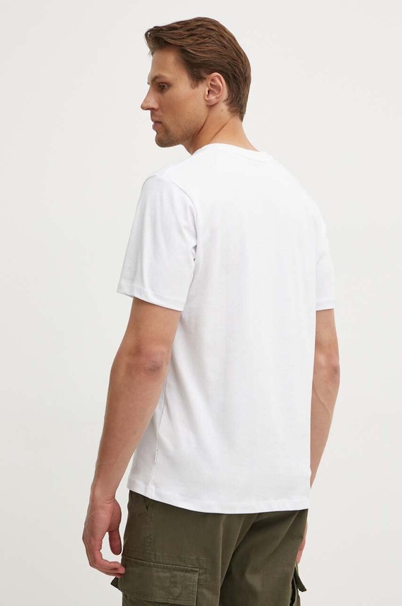Oblečenie Bavlnené tričko Pepe Jeans ARSHINE PM509651 biela