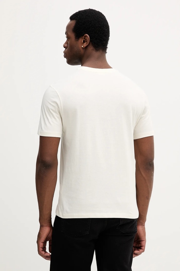 Ρούχα Βαμβακερό μπλουζάκι United Colors of Benetton 3I1XU1096 μπεζ