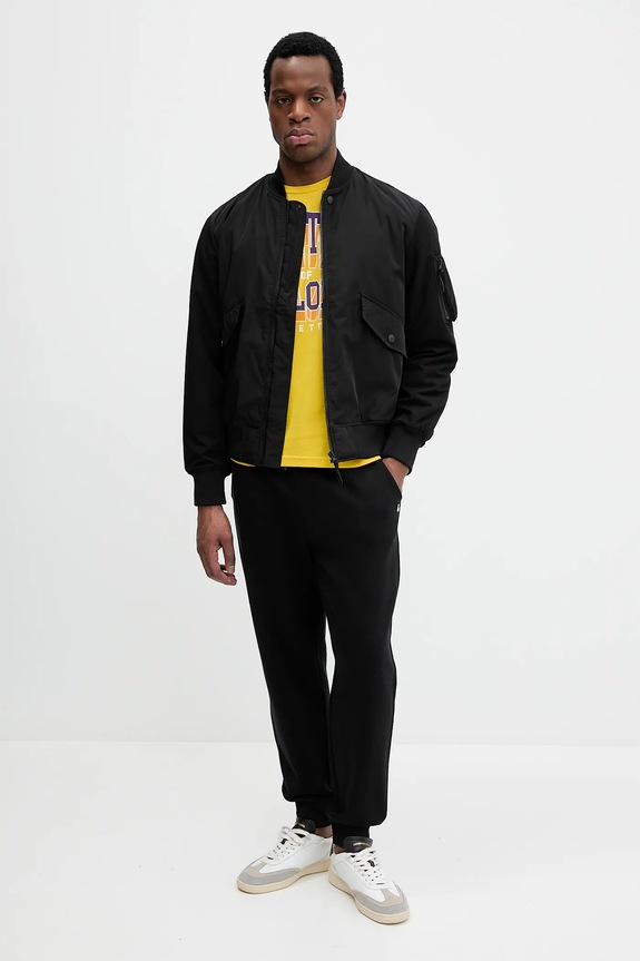 Bavlnené tričko United Colors of Benetton 3I1XU1096 žltá AW25
