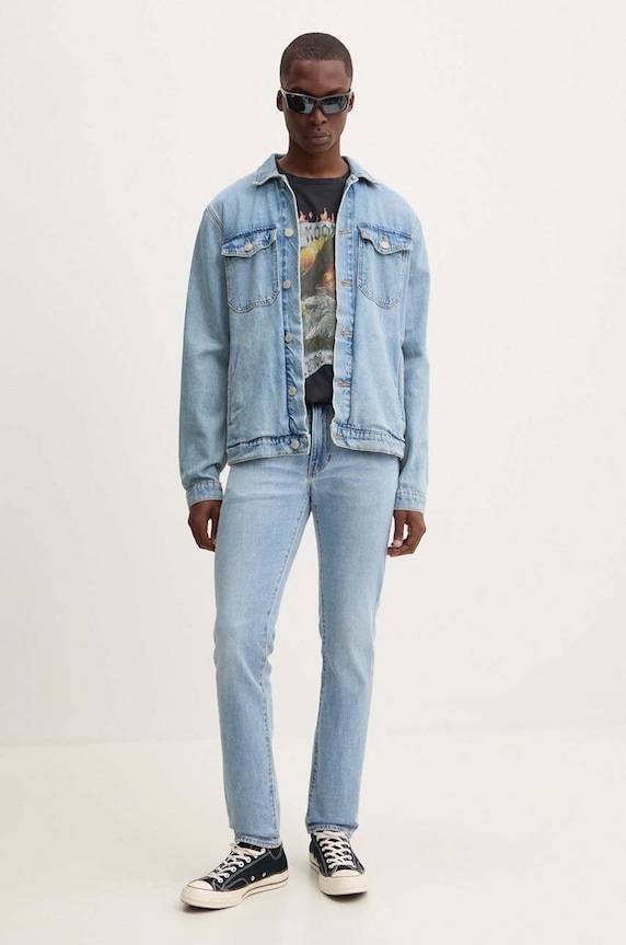 Bavlněné tričko The Kooples HTSC29005K černá AW24