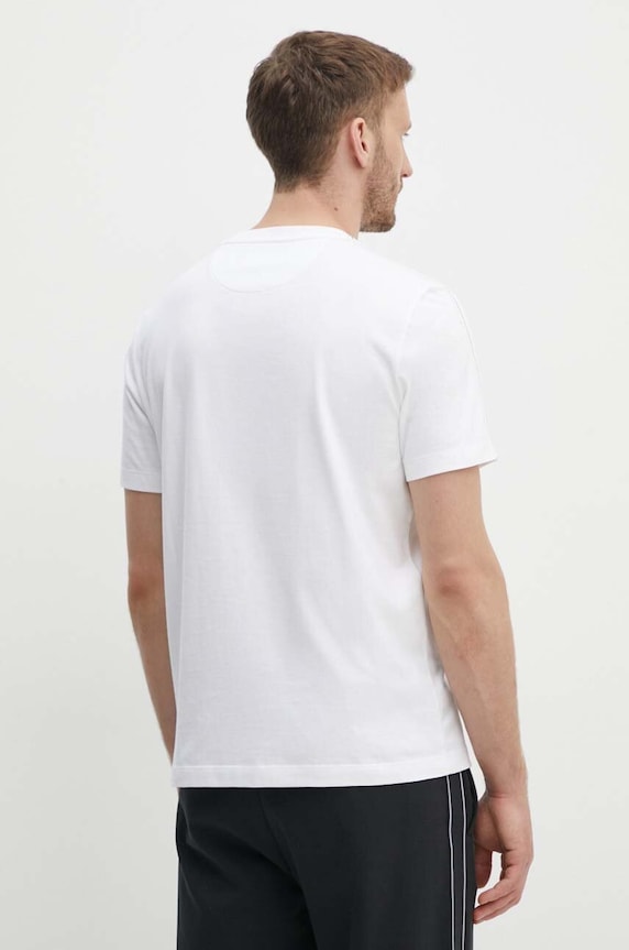 Îmbrăcăminte Michael Kors tricou din bumbac CT4524E1V2 alb