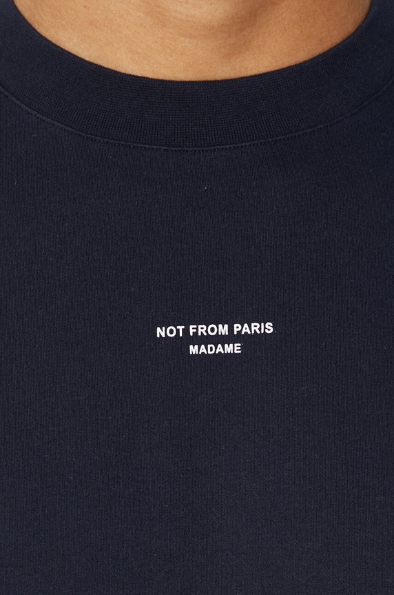 Drôle de Monsieur t-shirt in cotone Le T-Shirt Slogan Classique PERM.TS202.CO002.NY