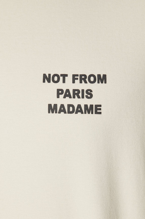 Drôle de Monsieur t-shirt in cotone Le T-Shirt Slogan PERM.TS203.CO002.MT