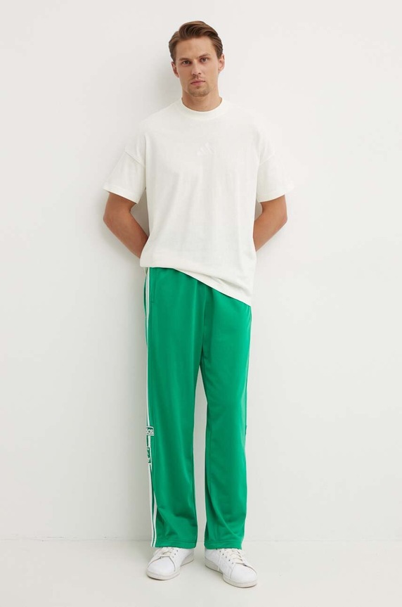 Bavlnené tričko adidas All SZN IV5217 béžová AW24