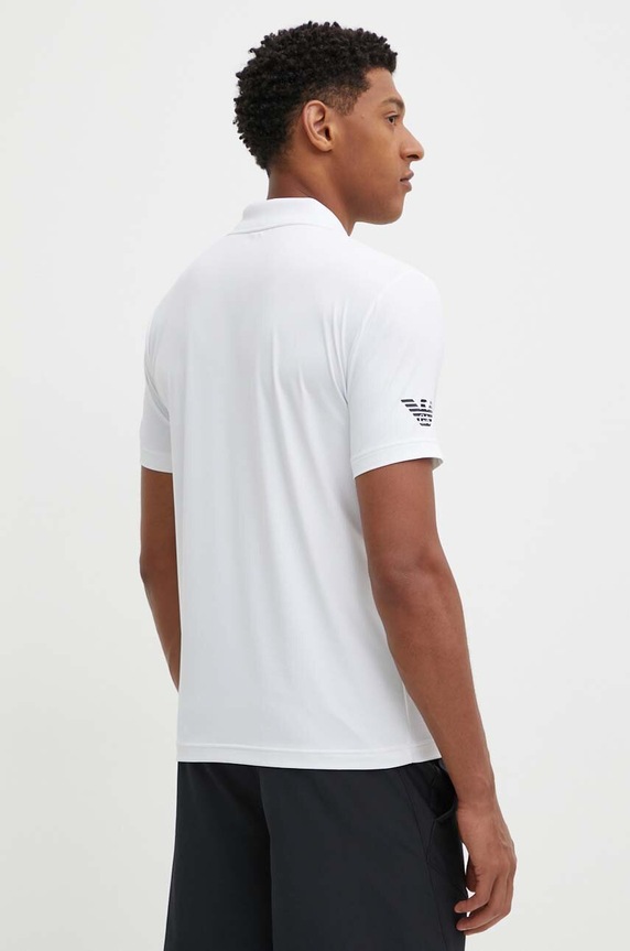Odzież EA7 Emporio Armani polo treningowe PJEMZ.8NPF23.1100 biały