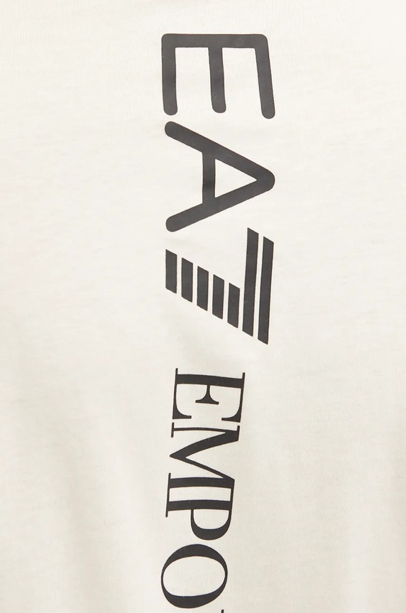 Бавовняна футболка EA7 Emporio Armani PJ02Z.8NPT18.1713 бежевий