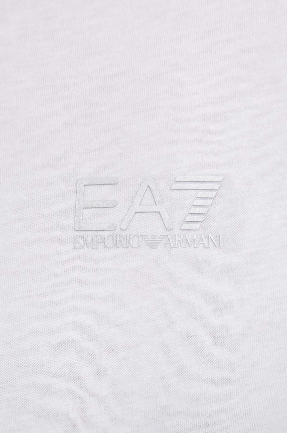 EA7 Emporio Armani pamut póló PJVPZ.8NPT25.0100 fehér