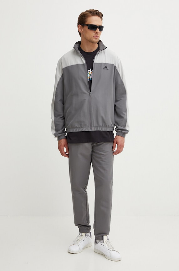 adidas t-shirt bawełniany IY0729 czarny AW24
