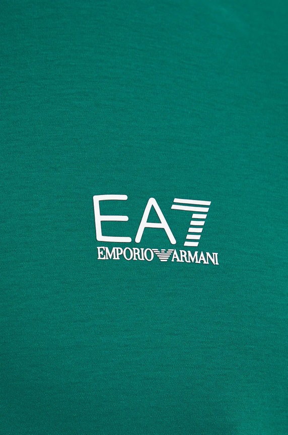 EA7 Emporio Armani tricou din bumbac PJOLZ.6DPT19.1823 verde