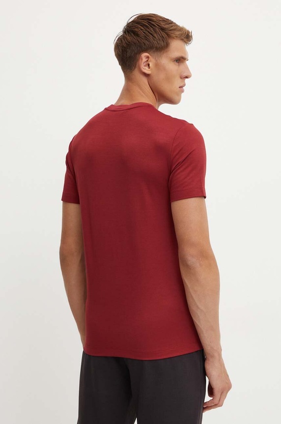 Odzież EA7 Emporio Armani t-shirt PJUJZ.6DPT71.1496 bordowy