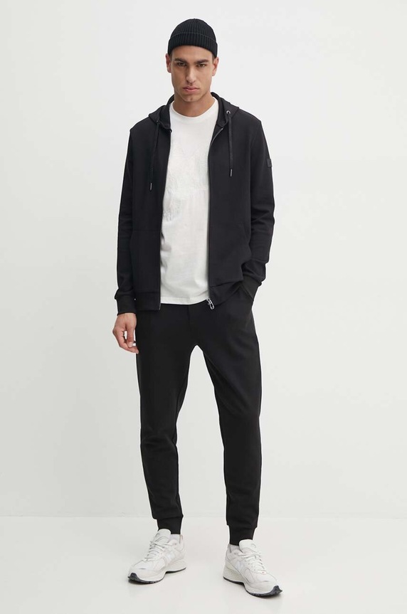 Armani Exchange t-shirt bawełniany 6DZTAD.ZJ9TZ beżowy AW24