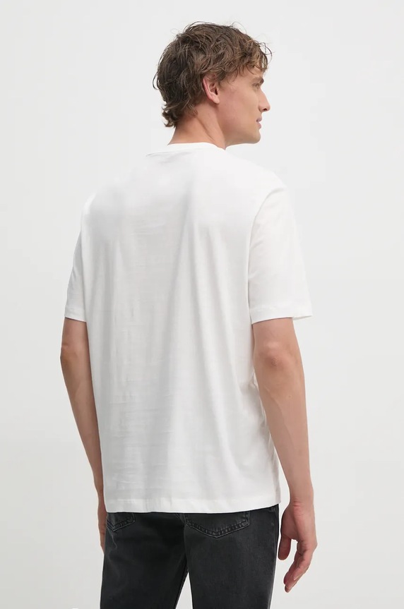 Odjeća Pamučna majica Armani Exchange 6DZTHZ.ZJBYZ bijela
