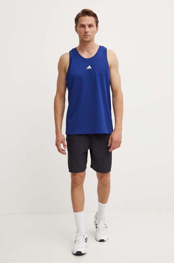 Tričko adidas Performance Legends IX8133 modrá AW24