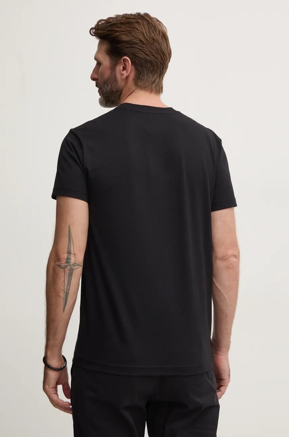 Abbigliamento Versace Jeans Couture t-shirt in cotone 77GAHC00.CJ01C nero