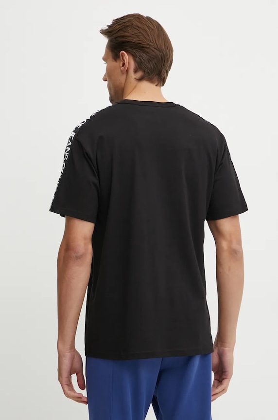 Îmbrăcăminte Versace Jeans Couture tricou din bumbac 77GAHC02.CJ01C negru