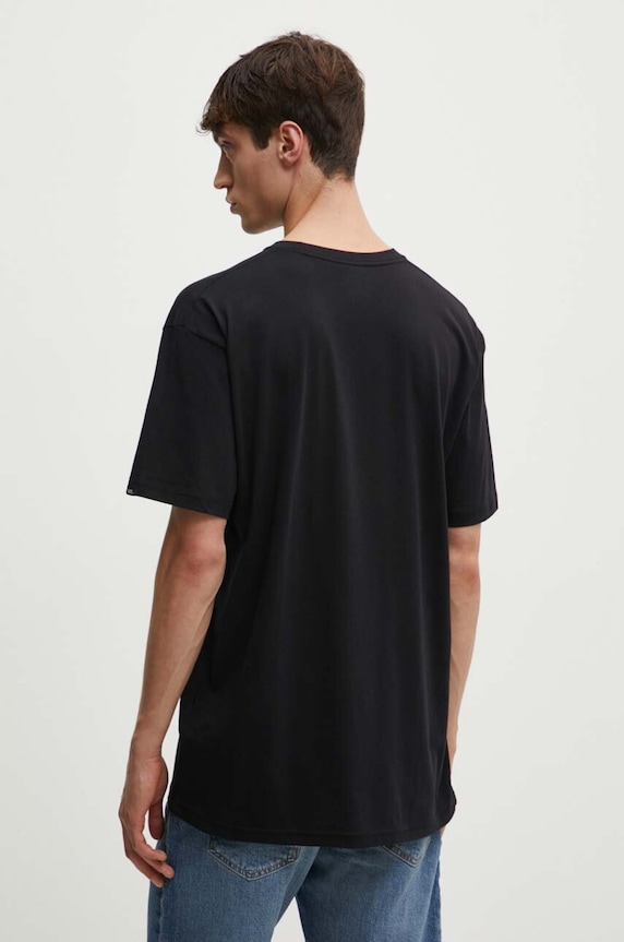 Odjeća Pamučna majica Vans VN000HFFBLK1 crna