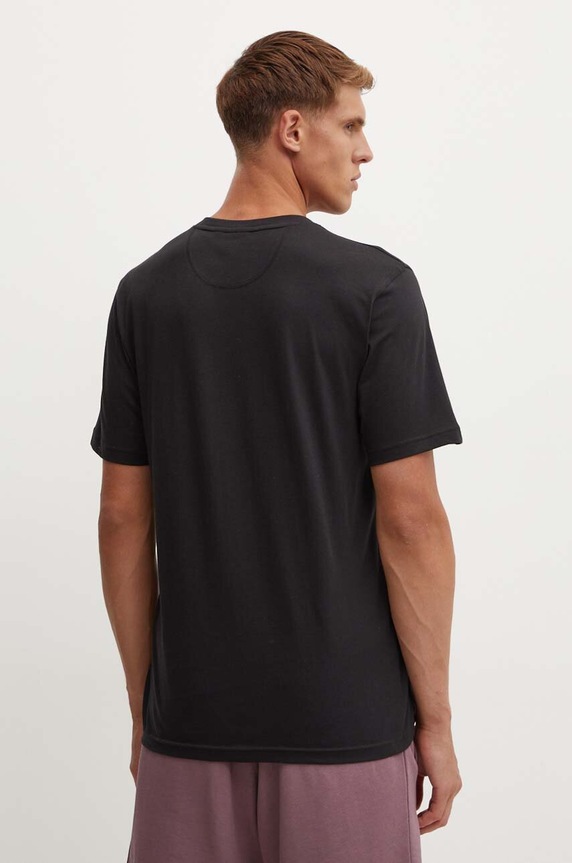 Ρούχα Βαμβακερό μπλουζάκι adidas Originals IW5787 μαύρο