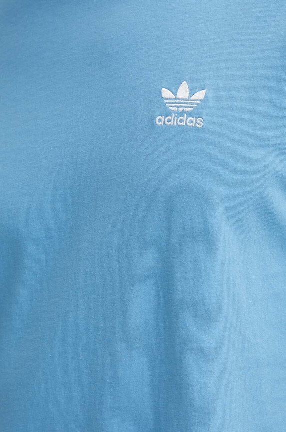 Bavlněné tričko adidas Originals IZ2099 modrá