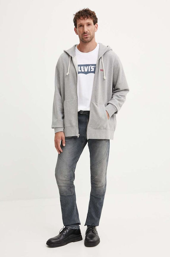 Levi's t-shirt bawełniany 000RY biały AA00