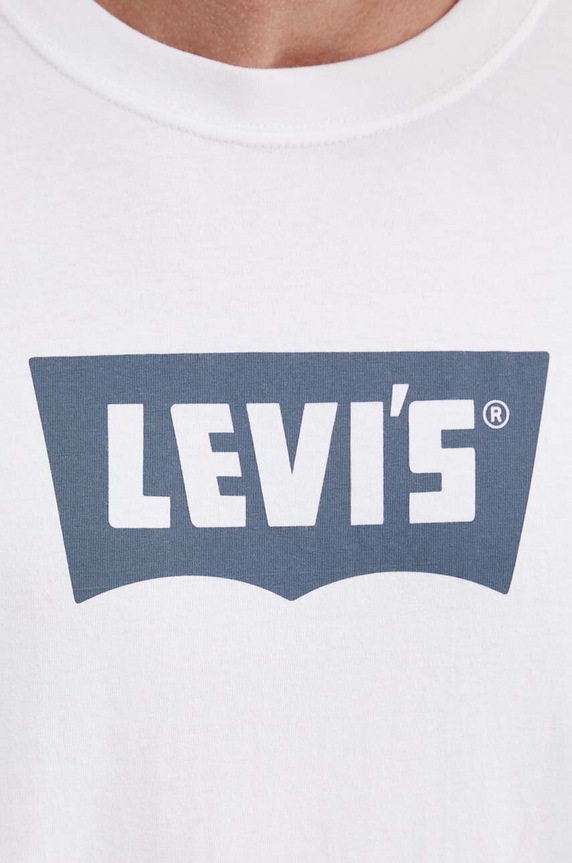 Levi's t-shirt bawełniany 000RY biały
