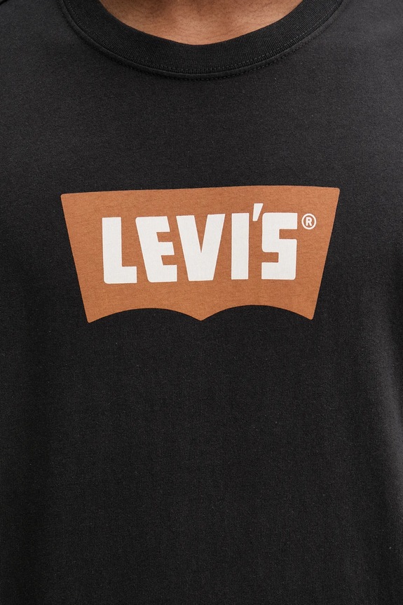 Levi's t-shirt bawełniany 000RY czarny