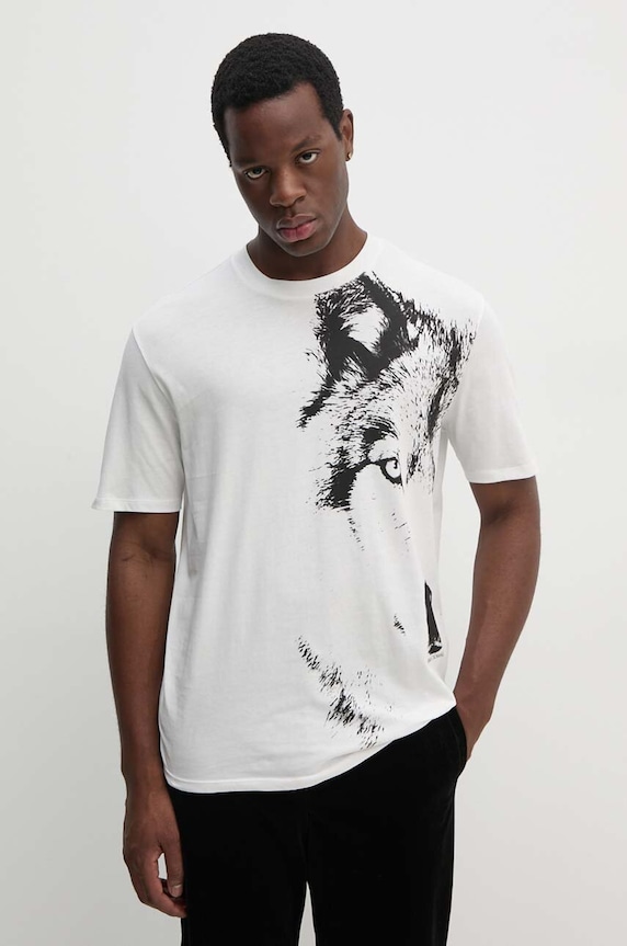 Bavlnené tričko Armani Exchange biela XM000043.AF10334