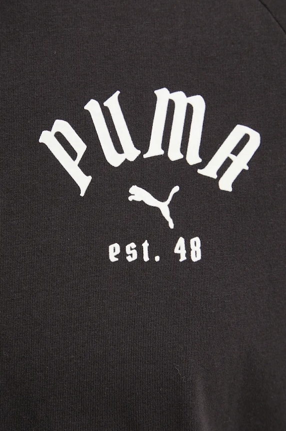 Puma t-shirt Classics Play Paris fekete 626767