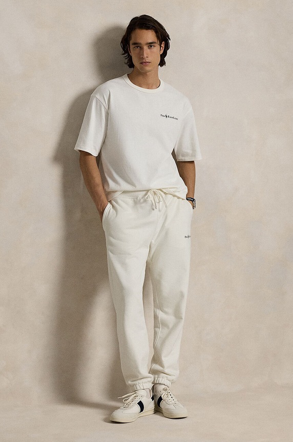 Ρούχα Βαμβακερό μπλουζάκι Polo Ralph Lauren 710939583 λευκό