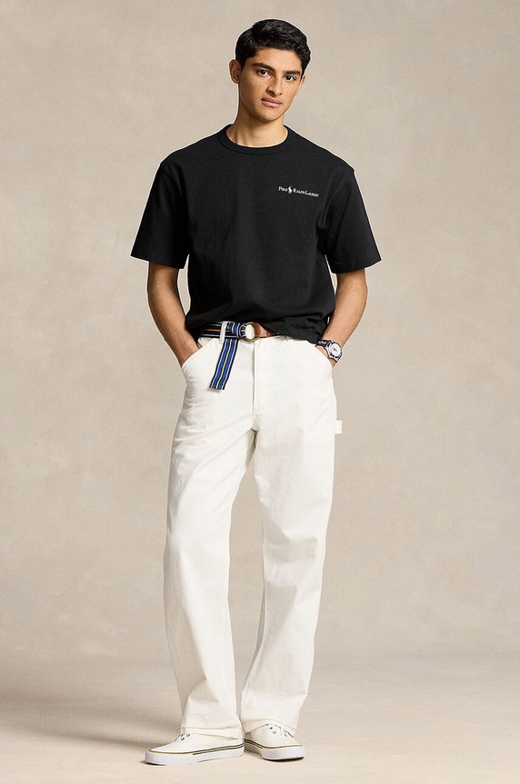 Clothing Polo Ralph Lauren cotton t-shirt 710939583 black