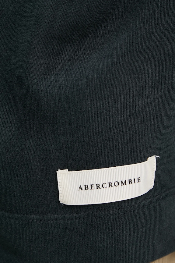 Bavlněné tričko Abercrombie & Fitch KI124.3659.900 černá