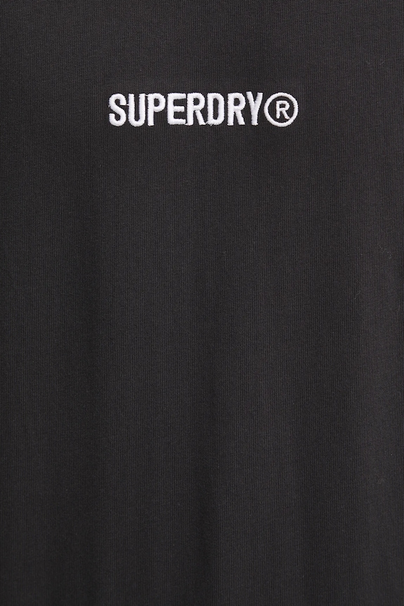 Bavlnené tričko Superdry M1012028A.02A čierna