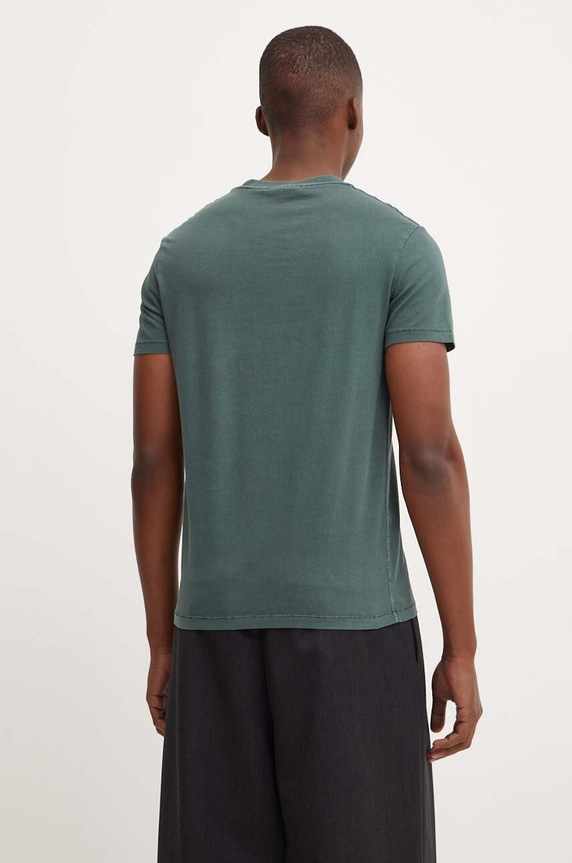 Oblečení Bavlněné tričko Superdry M1012037A.C6V zelená