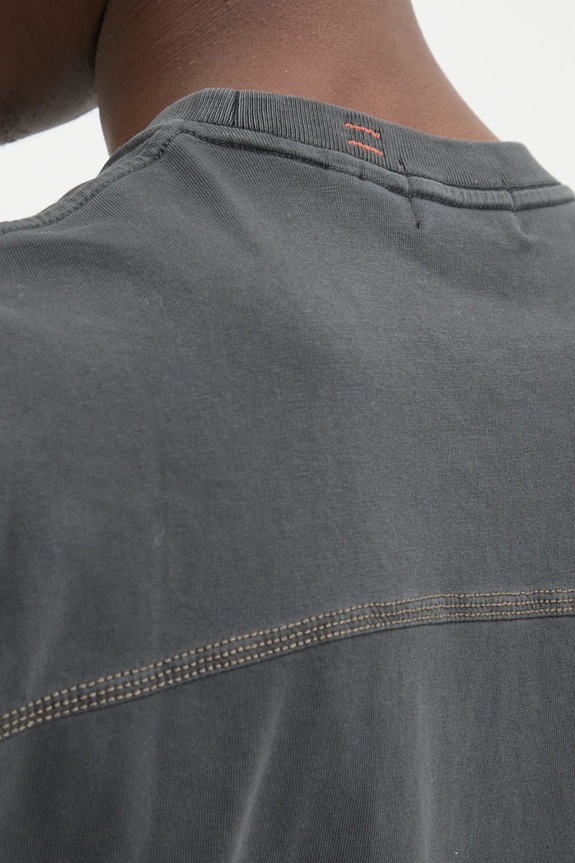 Bavlněné tričko Superdry M1012079A.AFB šedá