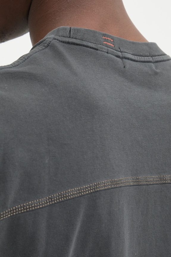 Bavlněné tričko Superdry M1012079A.AFB šedá