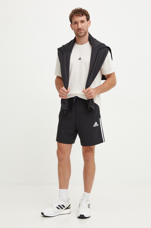 adidas Performance edzős póló Yoga IX9054 bézs AW24