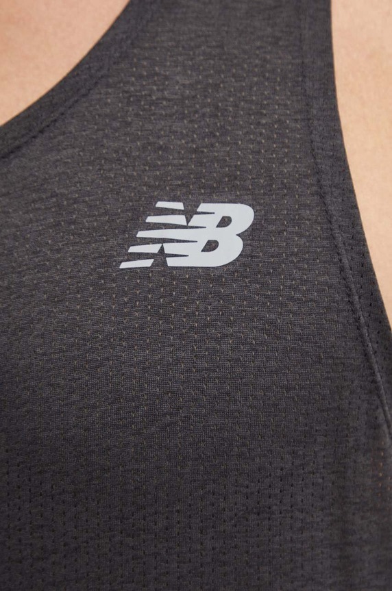 Majica kratkih rukava za trening New Balance MT41250BK crna
