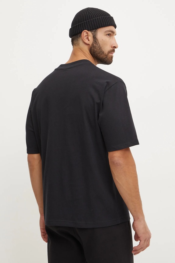 Odzież New Balance t-shirt bawełniany MT44585BK czarny