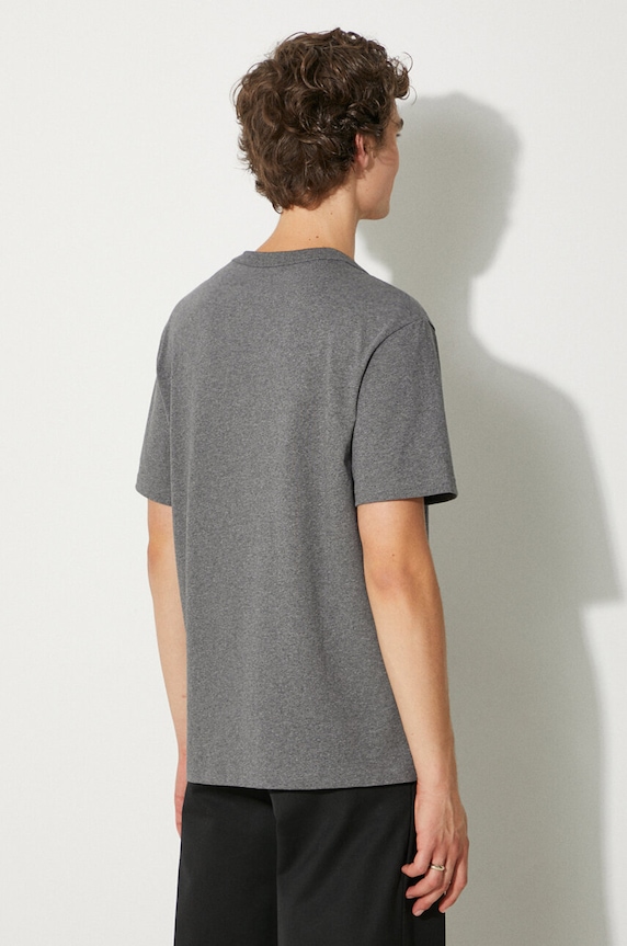 Хлопковая футболка A.P.C. t-shirt boxy petit vpc COHBQ.H26391 серый AW25