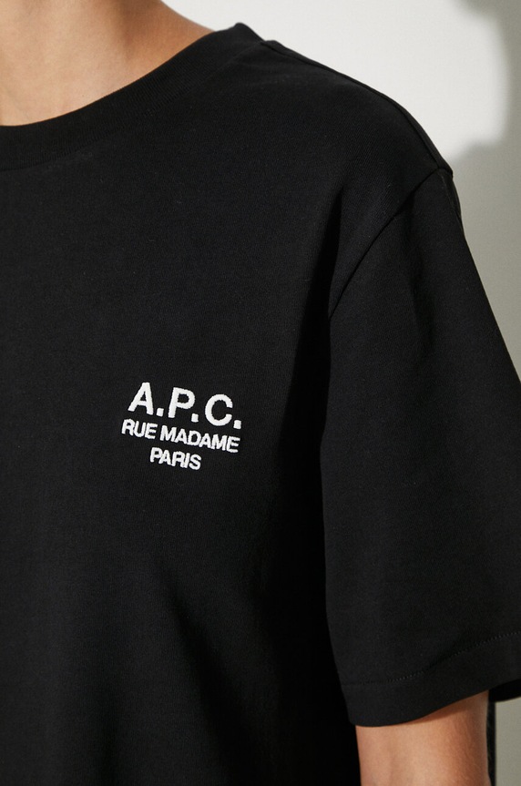 Pamučna majica A.P.C. standard rue madame GOTS COHBU.M26388
